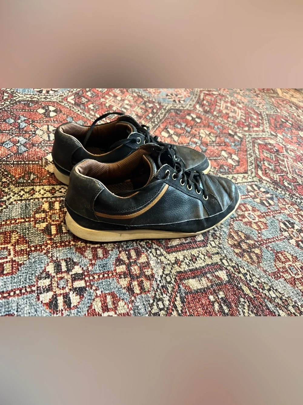 FootJoy Contour Casual Men's Golf Shoes - Black Leather - Size 10M